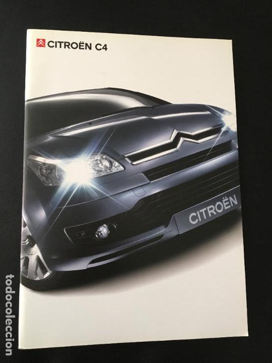 Coches y Motocicletas: Folleto catalogo publicidad original citroen c4 2006 citro&euml;n