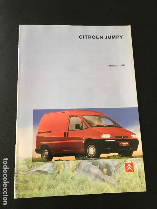Coches y Motocicletas: Folleto catalogo publicidad original citroen jumpy 1998 citro&euml;n