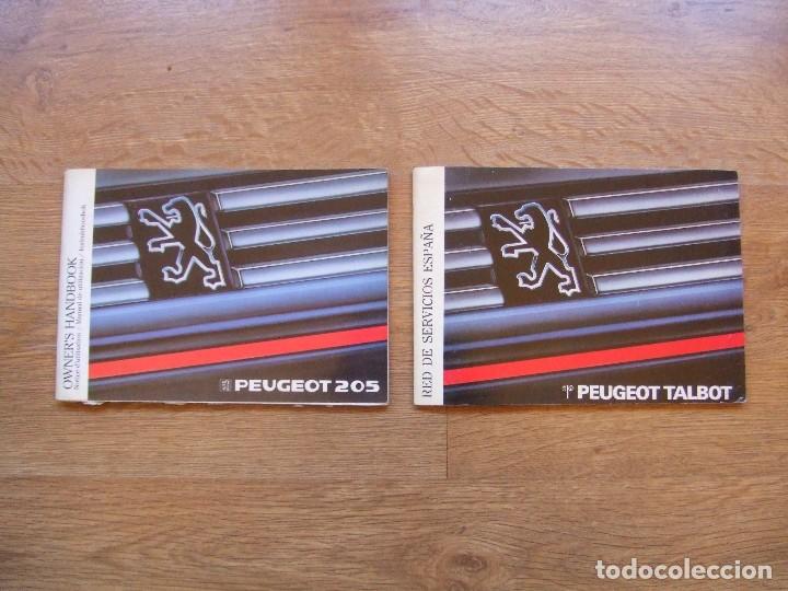 Peugeot 205 manual usuario mantenimiento año 19 - Vendido en Venta