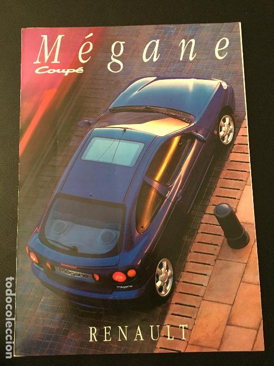 Carros e motociclos: Folleto catalogo publicidad original renault megane coupe 1996