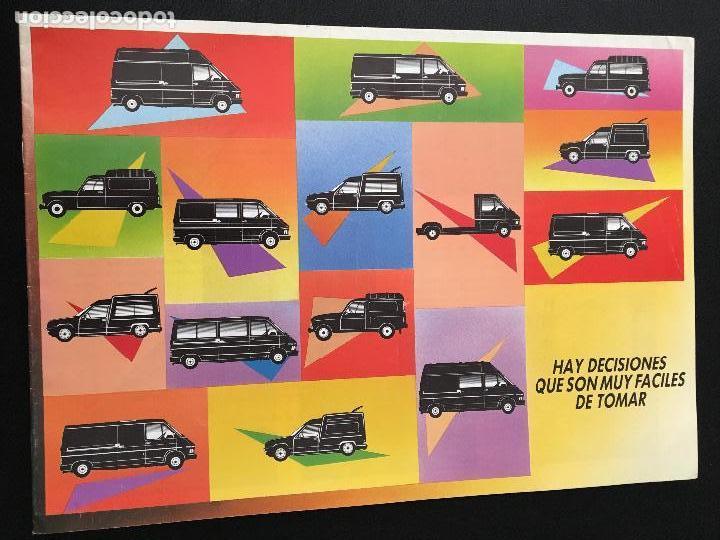 Voitures et Motocyclettes: Folleto catalogo publicidad original renault gama transportes ligeros trafic 4 f f6 express 1986