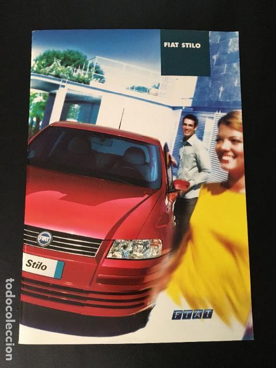 Coches y Motocicletas: Folleto catalogo publicidad original fiat stilo 2001