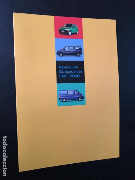 Coches y Motocicletas: Folleto catalogo publicidad original fiat vehiculos comerciales 2000