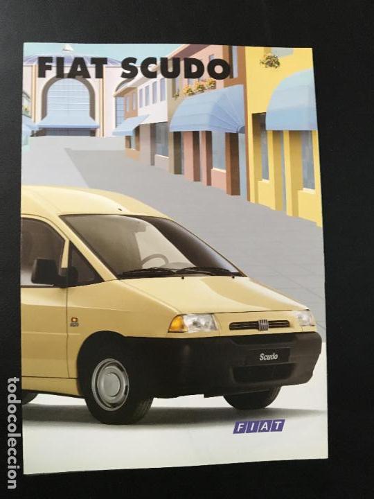 Coches y Motocicletas: Folleto catalogo publicidad original fiat scudo 2000