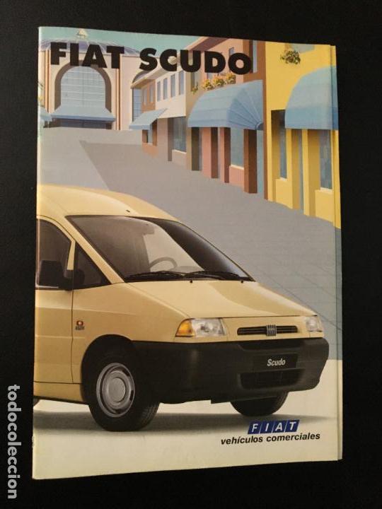 Coches y Motocicletas: Folleto catalogo publicidad original fiat scudo 1997
