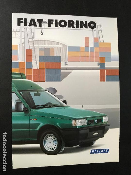 Coches y Motocicletas: Folleto catalogo publicidad original fiat fiorino 1999