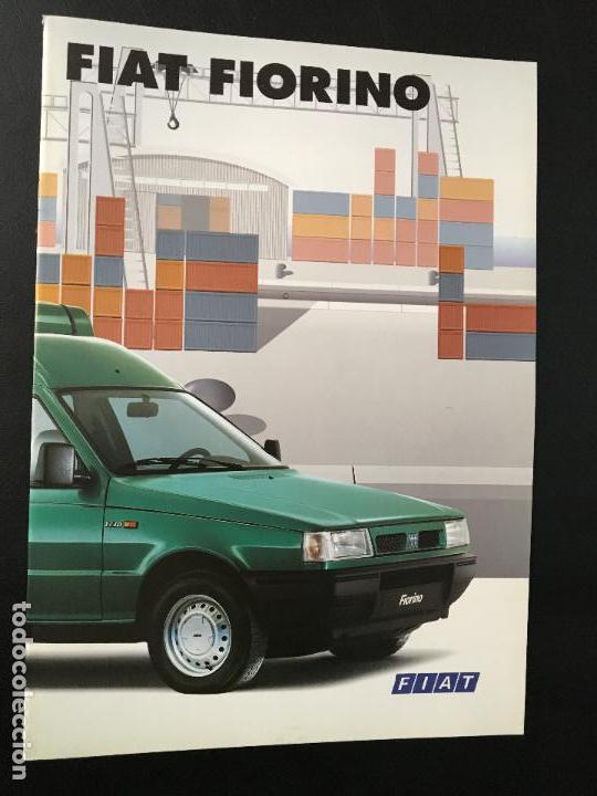 Coches y Motocicletas: Folleto catalogo publicidad original fiat fiorino 1997