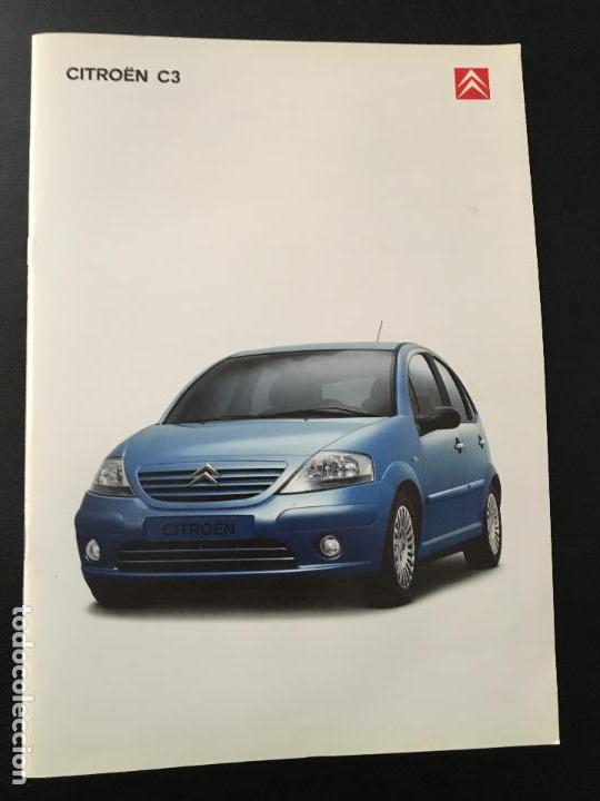 Coches y Motocicletas: Folleto catalogo publicidad original citroen c3 2004 citro&euml;n