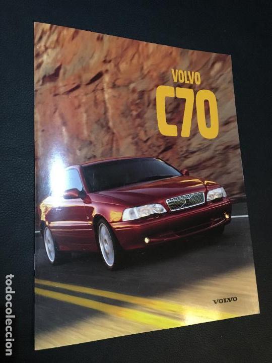 Automobili e Motociclette: Folleto catalogo publicidad original volvo c70 1997