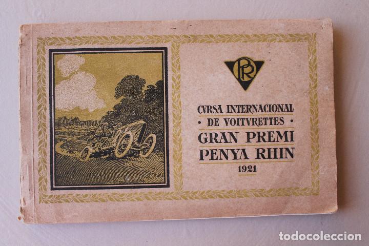 Autos und Motorr&auml;der: PE&Ntilde;A RHIN, CURSA INTERNACIONAL DE VOITURETTES, GRAN PREMI, PENYA RHIN, 1921