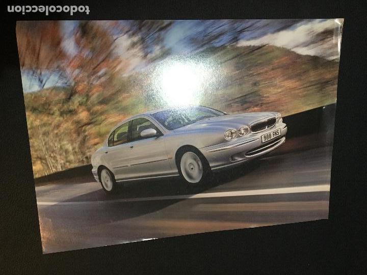 Coches y Motocicletas: Folleto catalogo publicidad original jaguar x-type v6