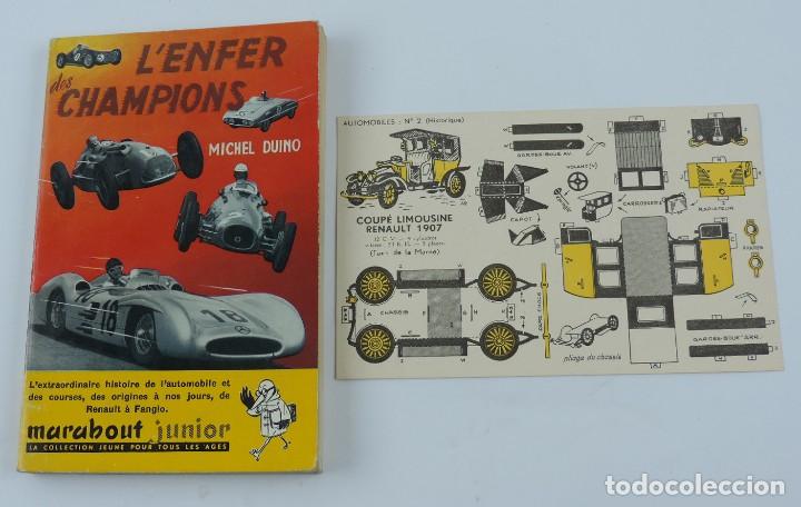 Carros e motociclos: LIBRO L'ENFER DES CHAMPIONS, POR DUINO MICHEL, Publicado por GERARD & CO (1954), escrita en ingles,