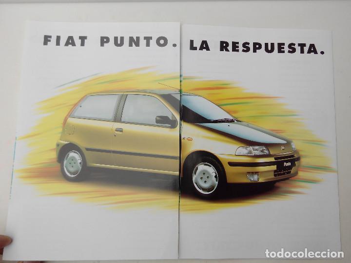 Autos und Motorr&auml;der: FIATPUNTO DESPLEGABLE PUBLICITARIO - MEDIDAS 76X28 CM - A&Ntilde;OS 90