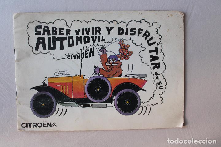 Coches y Motocicletas: CITRO&Euml;N, SABER VIVIR Y DISFRUTAR DE SU AUTOM&Oacute;VIL, 1974