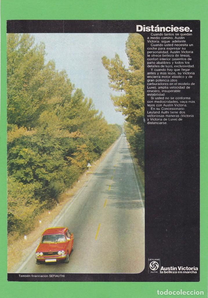 Automobili e Motociclette: PUBLICIDAD 1973. ANUNCIO COCHE AUSTIN VICTORIA. LEYLAND AUTHI