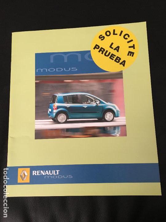 Carros e motociclos: Folleto catalogo publicidad original renault modus de 2005