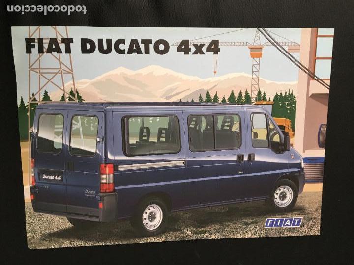 Coches y Motocicletas: Folleto catalogo publicidad original fiat ducato 4x4 de 1997