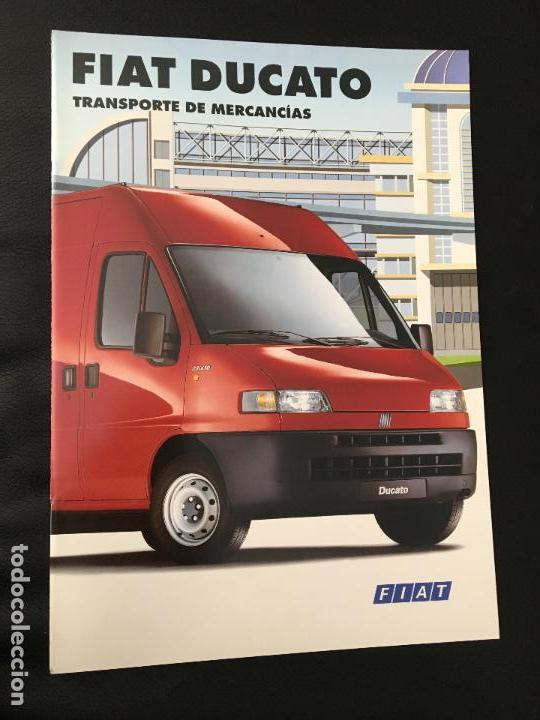 Coches y Motocicletas: Folleto catalogo publicidad original fiat ducato de 1999