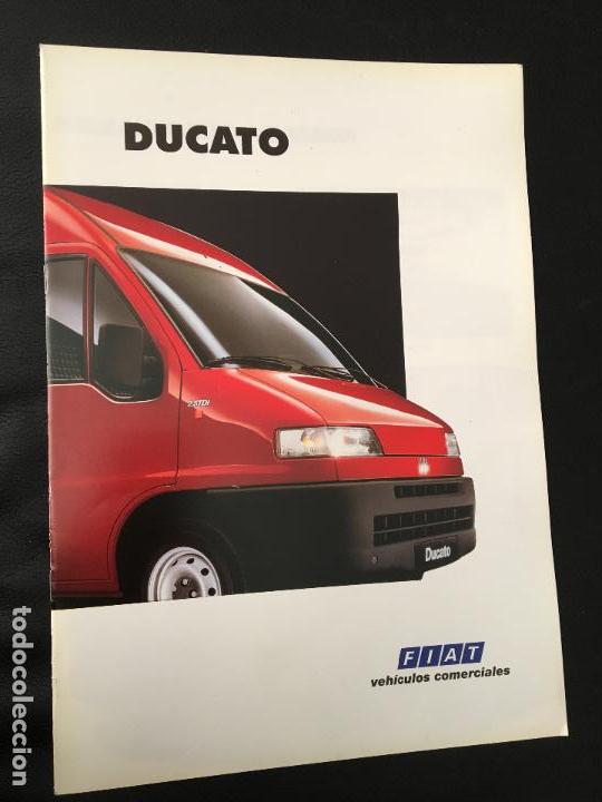 Coches y Motocicletas: Folleto catalogo publicidad original fiat ducato de 1997
