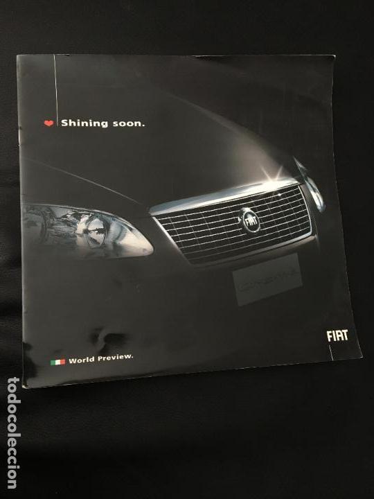 Coches y Motocicletas: Folleto catalogo publicidad original fiat croma de 2005