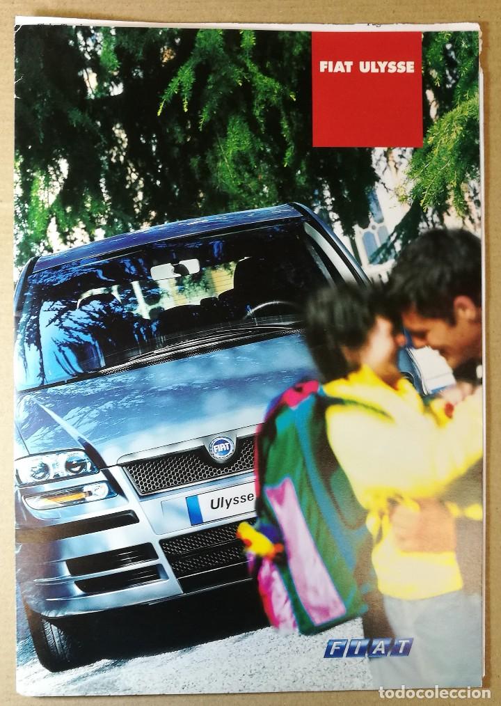 Coches y Motocicletas: CATALOGO FOLLETO PUBLICIDAD ORIGINAL FIAT . a&ntilde;o 2002. ULYSSE. 8 pag.