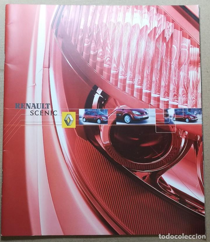 Coches y Motocicletas: CATALOGO FOLLETO PUBLICIDAD ORIGINAL. RENAULT SCENIC . a&ntilde;o 2003 . 40 pag.