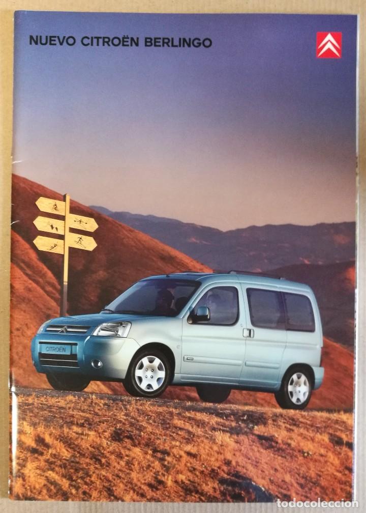 Coches y Motocicletas: CATALOGO FOLLETO PUBLICIDAD ORIGINAL. NUEVO CITROEN BERLINGO. A&Ntilde;O 2003. 28 PAG.