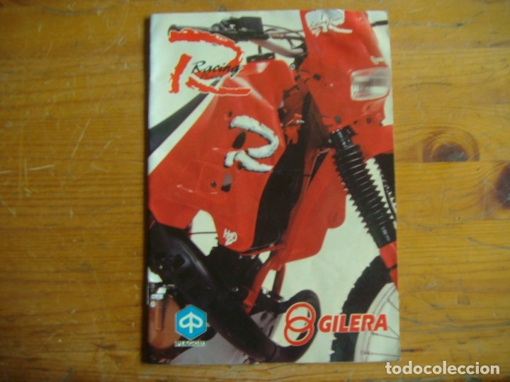 Voitures et Motocyclettes: MANUAL USUARIO MANTENIMIENTO GILERA  RACING DIVISION