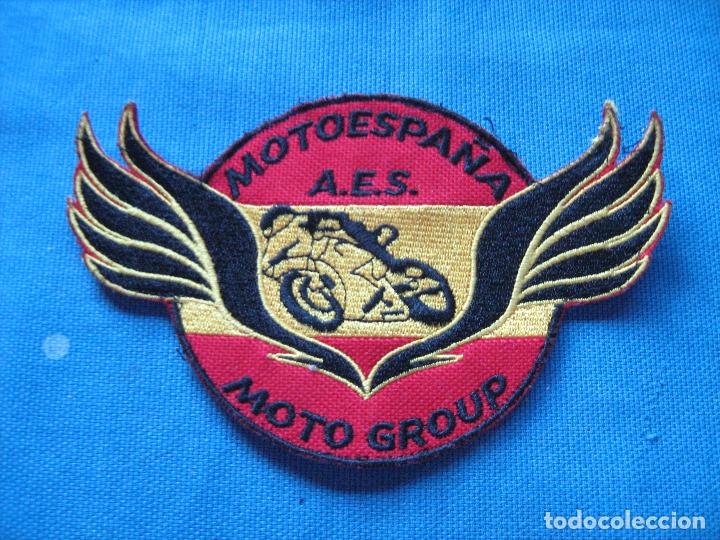 Coches y Motocicletas: PARCHE DE BRAZO O PECHO DE MOTOESPA&Ntilde;A MOTO GROUP - A.E.S.- MOTO ESPA&Ntilde;A