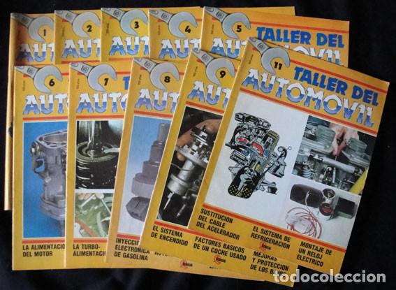 Carros e motociclos: 10 FASCICULOS - TALLER DEL AUTOMOVIL - QUORUM - EDICIONES IBEROAMERICANAS, 1984 -