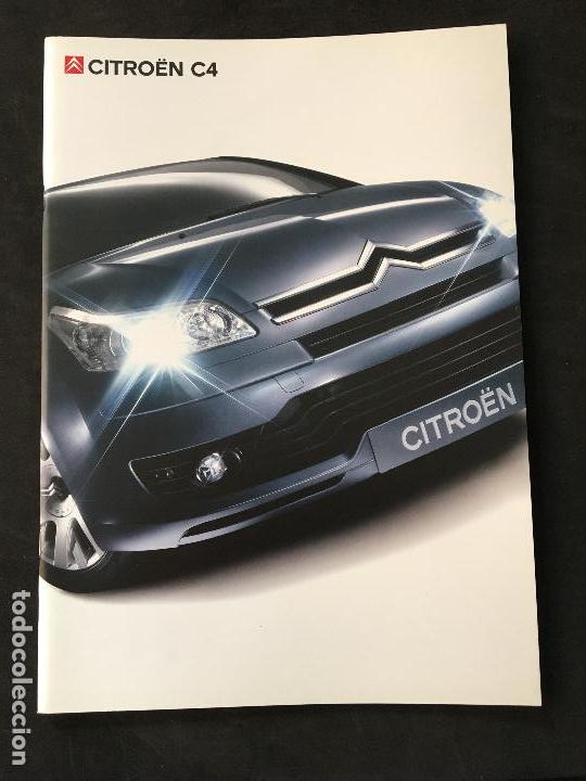 Coches y Motocicletas: Folleto catalogo publicidad original citroen c4 de 2006