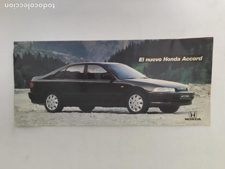 Coches y Motocicletas: Folleto catalogo publicidad original nuevo honda accord 1993