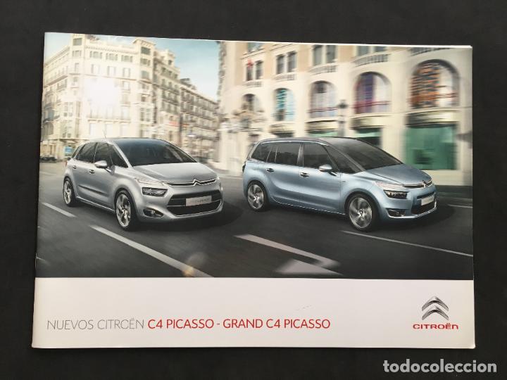 Coches y Motocicletas: Folleto catalogo publicidad original citroen c4 picasso 2013 citro&euml;n