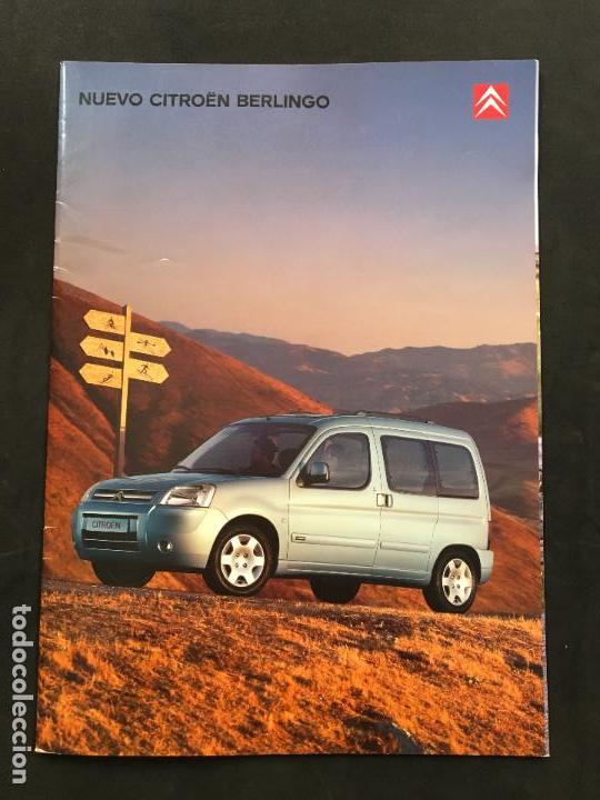 Coches y Motocicletas: Folleto catalogo publicidad original citroen berlingo 2000 citro&euml;n