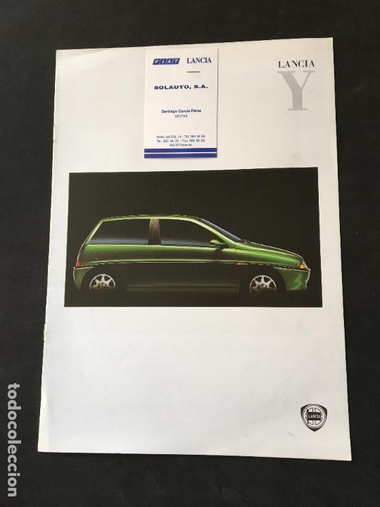 Coches y motocicletas: Folleto catalogo publicidad original lancia y 1997