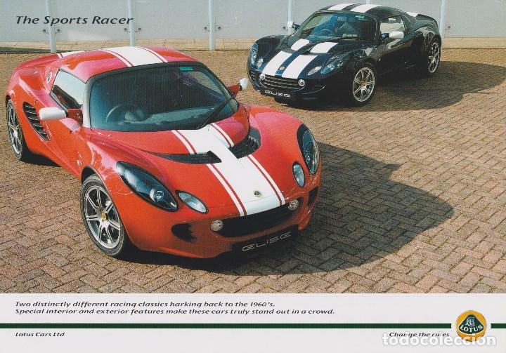 Carros e motociclos: CAT&Aacute;LOGO ORIGINAL LOTUS ELISE SPORTS RACER SPECIAL EDITION