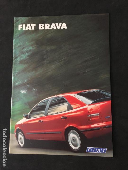 Coches y Motocicletas: Folleto catalogo publicidad original fiat brava 1998