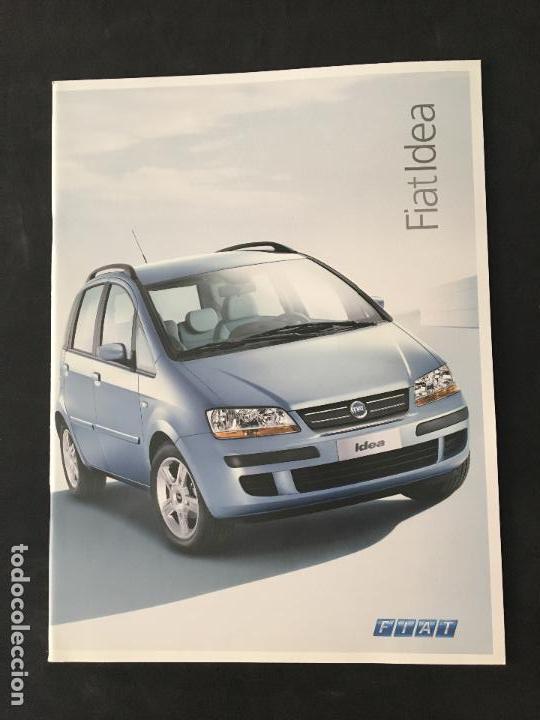 Coches y Motocicletas: Folleto catalogo publicidad original fiat idea 2004