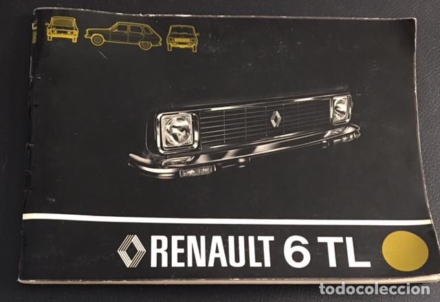 Autos und Motorr&auml;der: manual de conservacion instrucciones del usuario del renault 6 tl de 1978