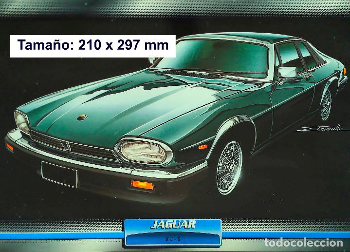 Coches y Motocicletas: JAGUAR XJ-S - POSTER - 210 X 297 MM - PLANETA-DEAGOSTINI - 2001