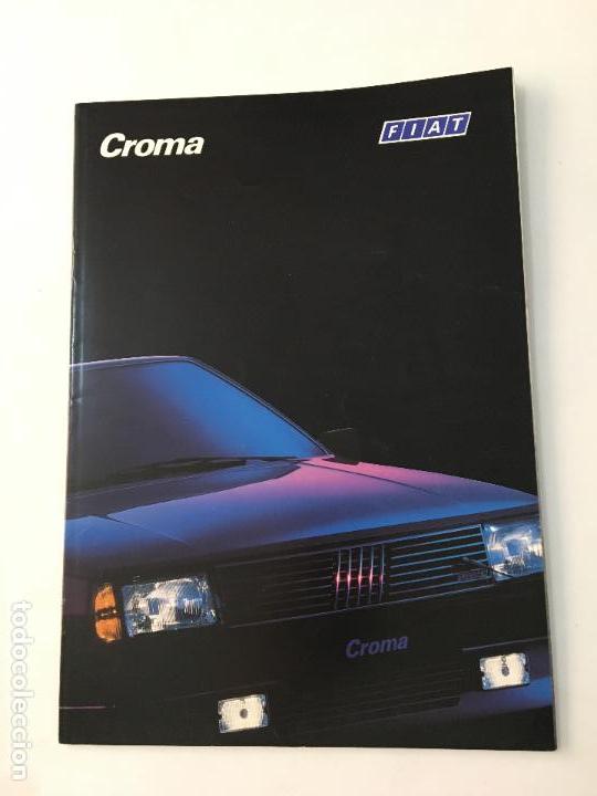 Coches y Motocicletas: Folleto catalogo publicidad original fiat croma