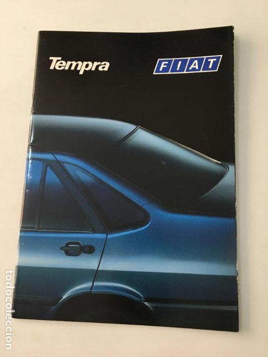 Coches y Motocicletas: Folleto catalogo publicidad original fiat tempra