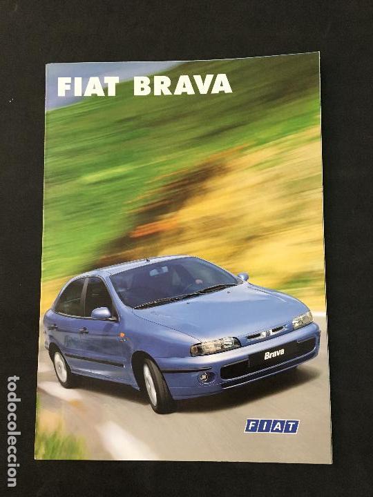 Coches y Motocicletas: Folleto catalogo publicidad original fiat brava 1998