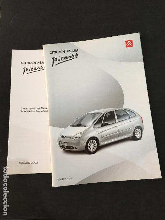 Coches y Motocicletas: Folleto catalogo publicidad original citroen xsara picasso 2001 citro&euml;n