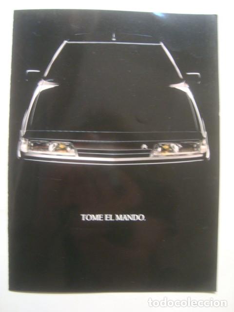 Coches y Motocicletas: CAT&Aacute;LOGO CITRO&Euml;N XM. TOME EL MANDO (1989). 12 P&Aacute;G. MUY BUEN ESTADO.