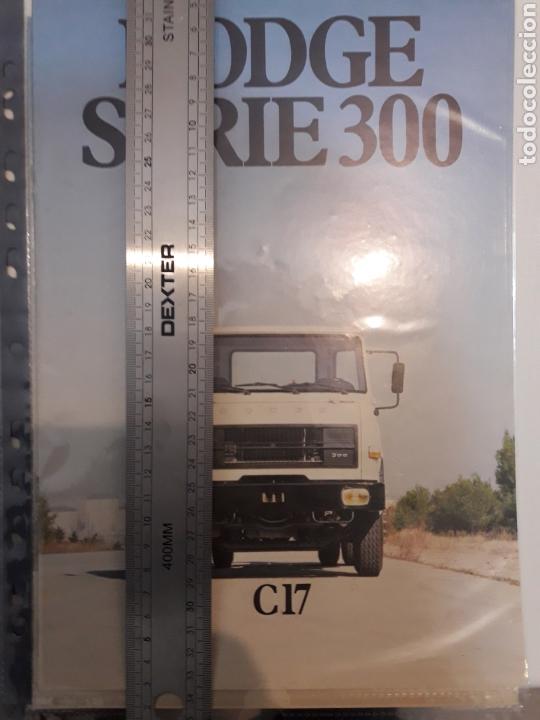Coches y motocicletas: C17 CATALOGO FOLLETO CAMION ANTIGUO DODGE BARREIROS SERIE 300 PARA EXPORTACION, NO EBRO PEGASO