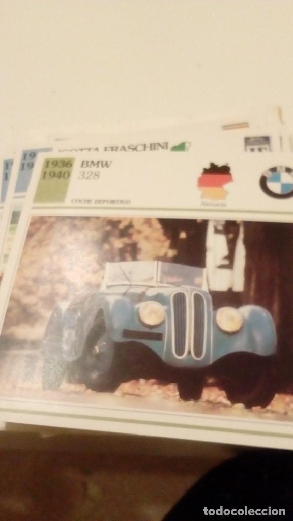 Autos und Motorr&auml;der: AUTOS DE COLECCION EDITORIAL PLANETA DE AGOSTINI COCHE FICHA TECNICA BMW 328