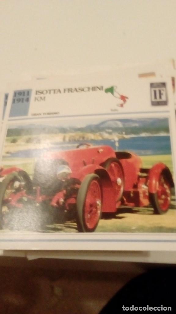 Autos und Motorr&auml;der: AUTOS DE COLECCION EDITORIAL PLANETA DE AGOSTINI COCHE FICHA TECNICA ISOTTA FRASCHINI KM