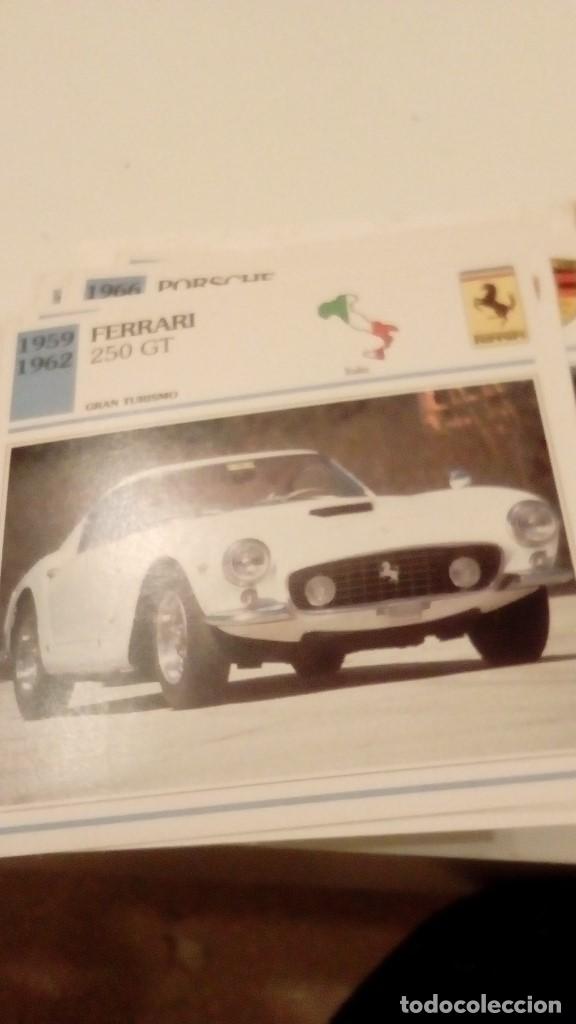 Autos und Motorr&auml;der: AUTOS DE COLECCION EDITORIAL PLANETA DE AGOSTINI COCHE FICHA TECNICA FERRARI 250 GT