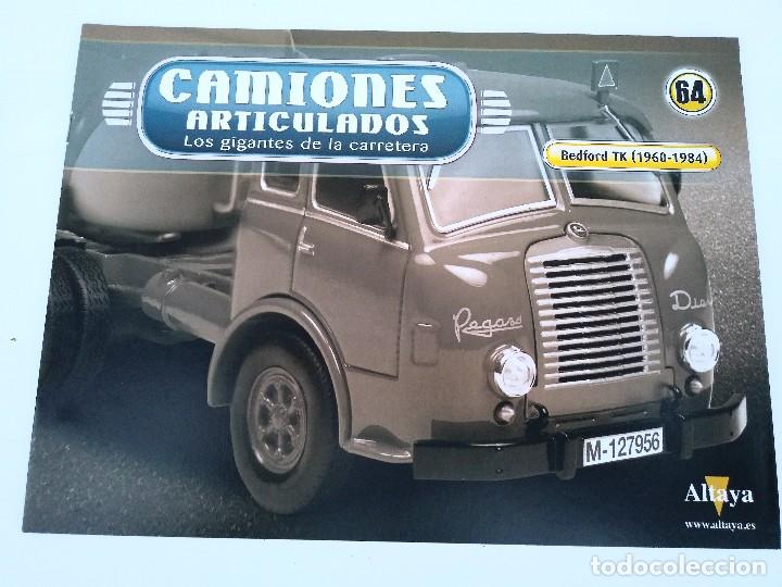 Automobili e Motociclette: Fasc&iacute;culo 64 Camiones Articulados Bedford TK (1960-1984) Altaya Nuevo